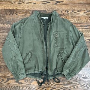 Brand: unknown, Size: small, Color: Olive Green, Model Height: 5’5”